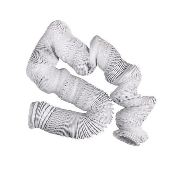 Deflecto Deflect-o BH350W 3 in. x 50 ft. White Vent Hose 44396 - main